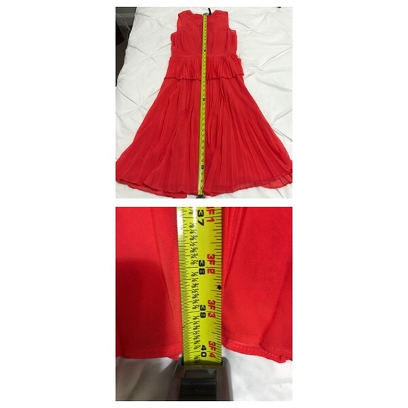 BCBG Dewi Sleeveless Pleated Dress - Picture 6 of 8